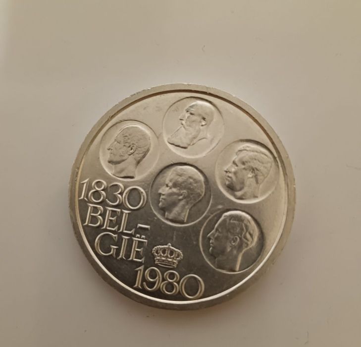 500 franci Belgia, argint