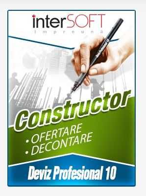 LICENȚĂ DEFINITIVĂ Soft Program Devize Construcții InterSoft