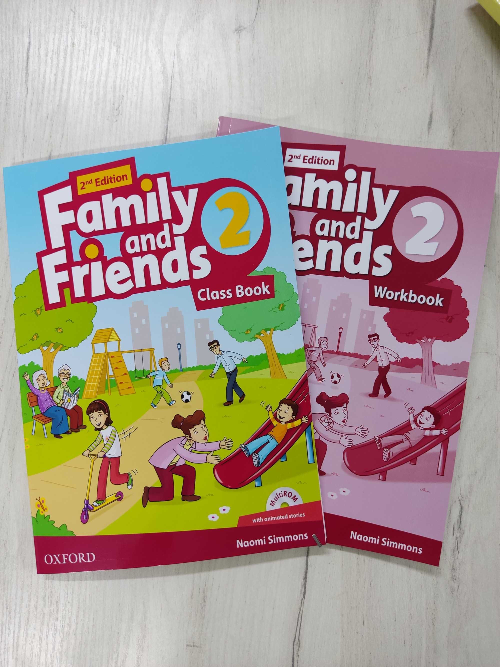 Family and Friends 2 (комплект Class book+Workbook)