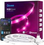 Govee 30м(2x15) RGB LED лента, Bluetooth управление, микрофон