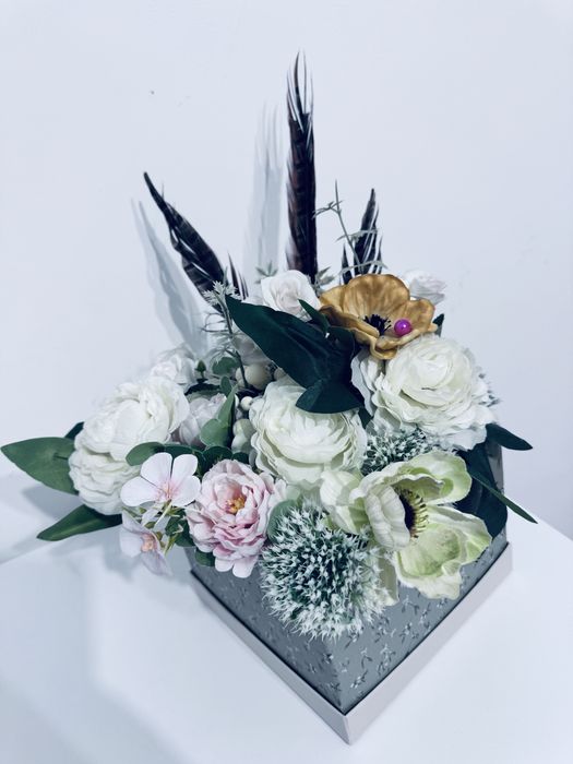 Aranjamente trandafiri de sapun/ flori decorative