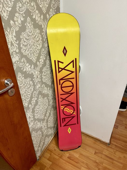 Placa snowboard 150 cm salomon  cu legaturi noi