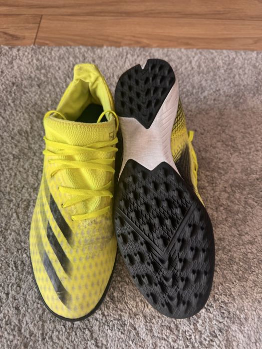 Ghete fotbal Adidas X Ghosted Yellow 44.5