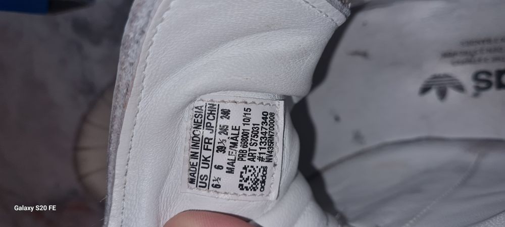 Jordan & Adidas original / 38 / 39