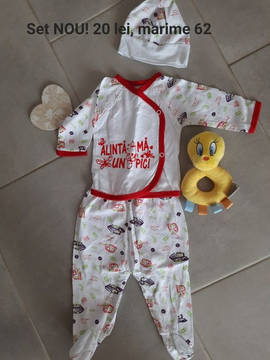 Set NOU băieți, marimea 62