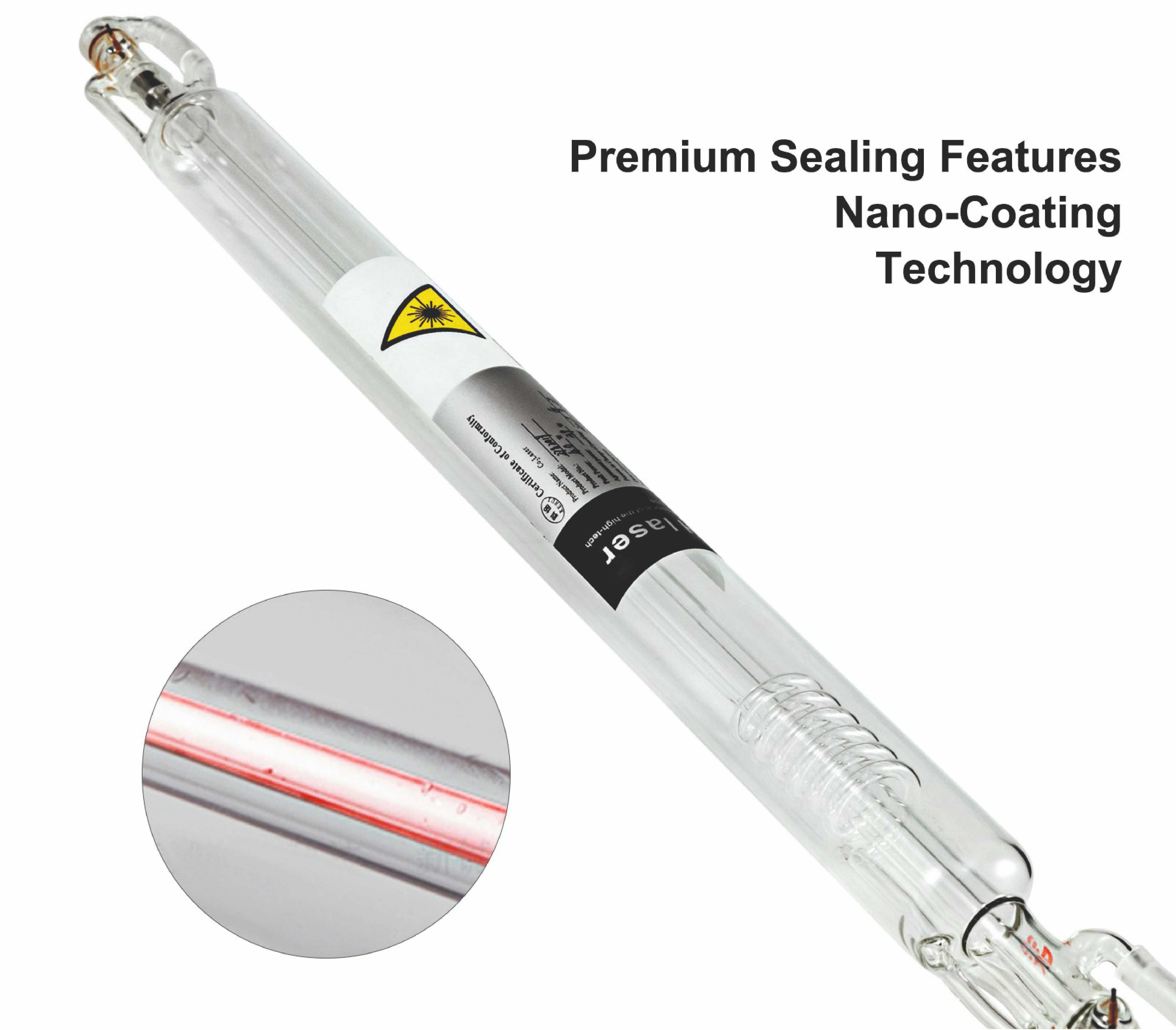 Co2 Лазерна тръба 60 вата / Co2 Laser Tube 60W