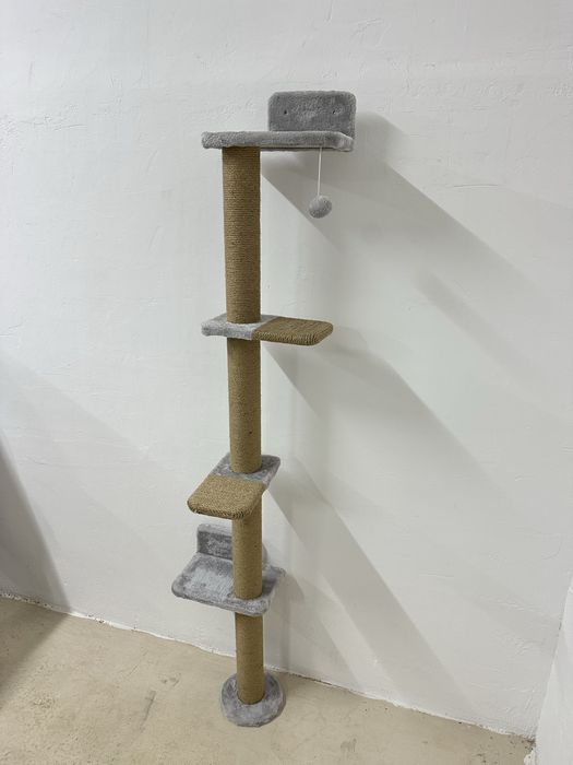 Котешко дърво PawHut, котешка катерушка 180см