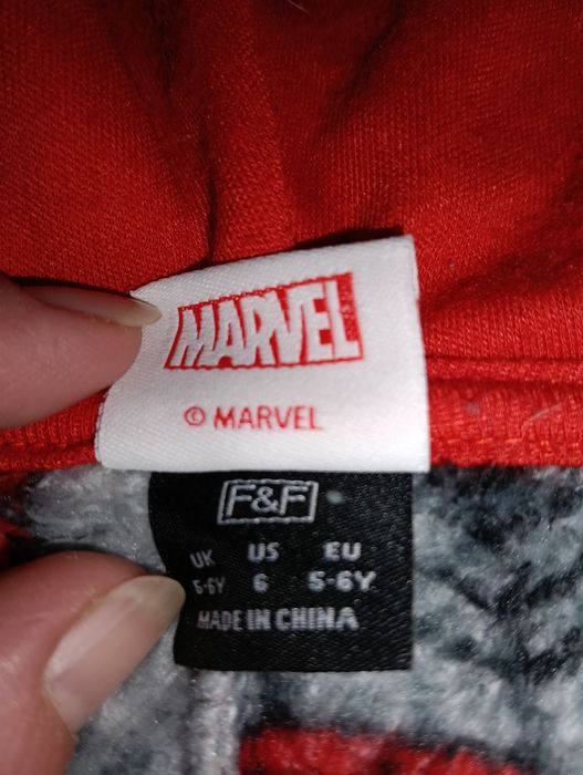 Salopeta copii Spiderman Marvel 5-6 ani