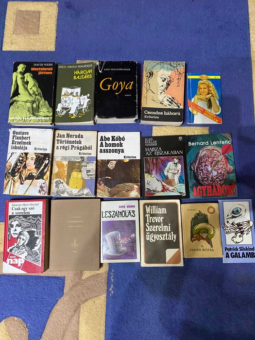 De vânzare cărți în limba maghiară. Magyar nyelvű könyvek eladók.