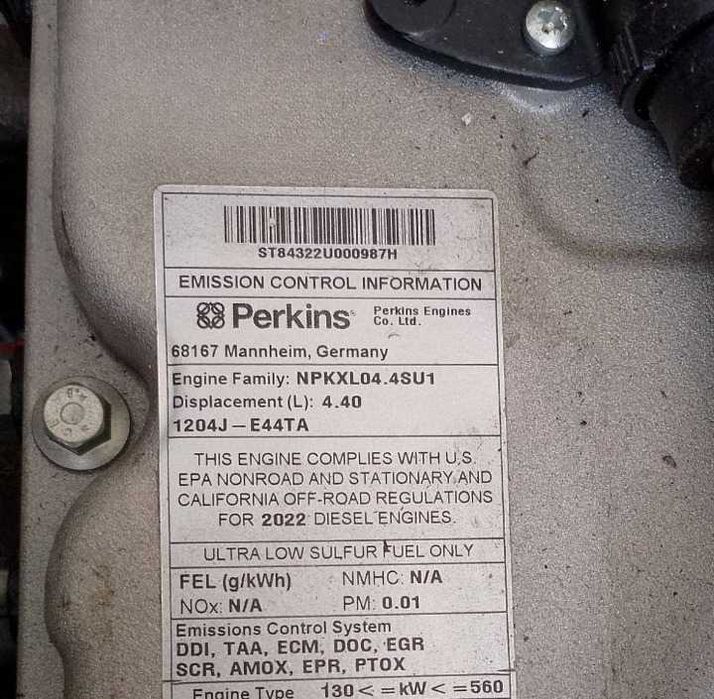 Motor complet Perkins 1204J- Piese de schimb utilaje