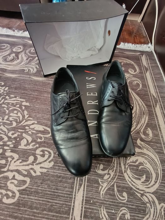 Обувки естествена кожа Andews