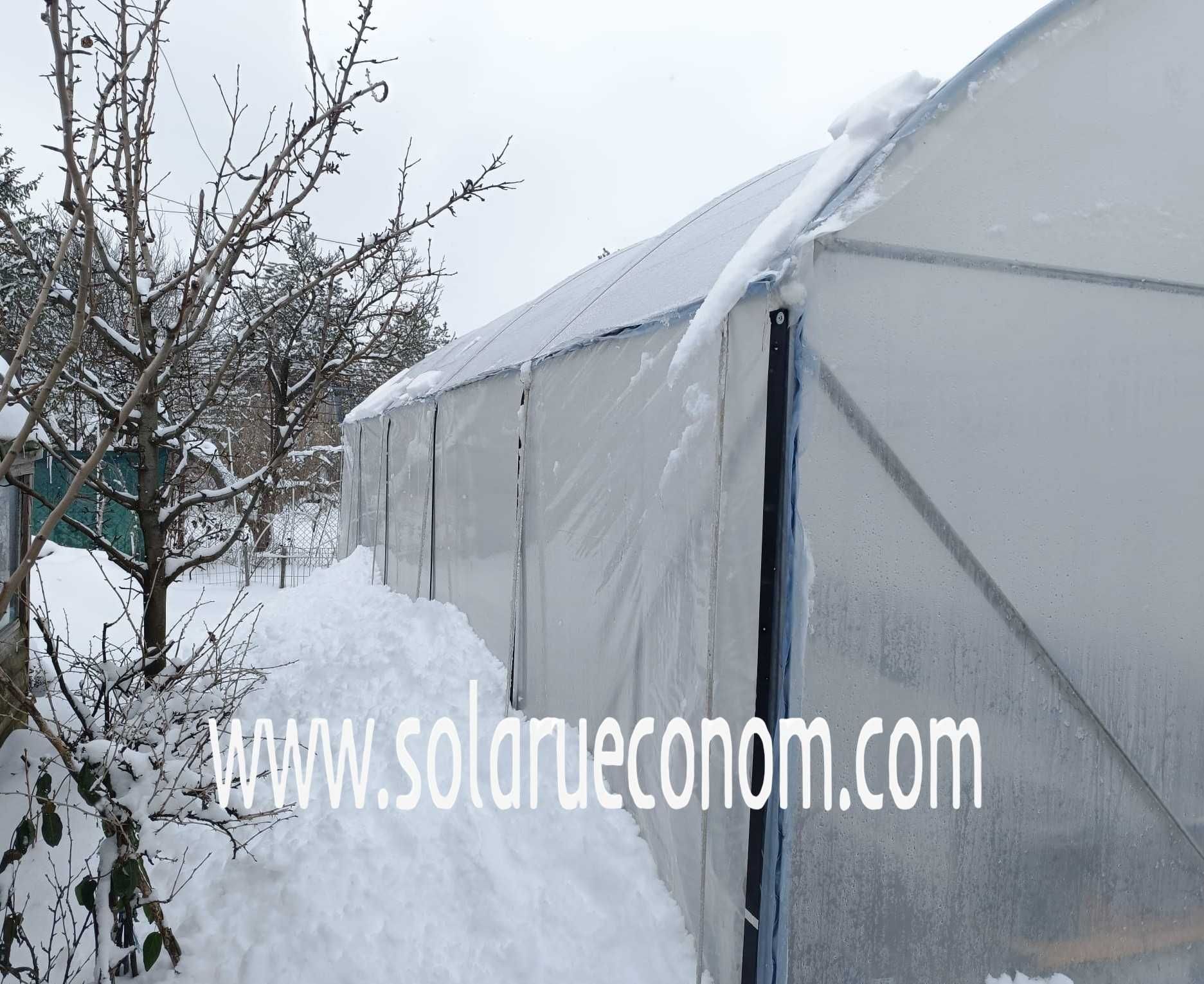 Solarii (sere) complete, arcade, folie