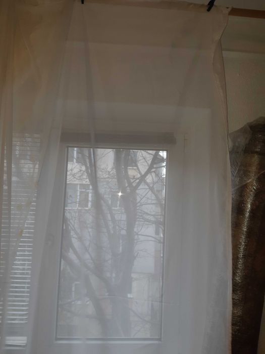 perdea de voal brodata