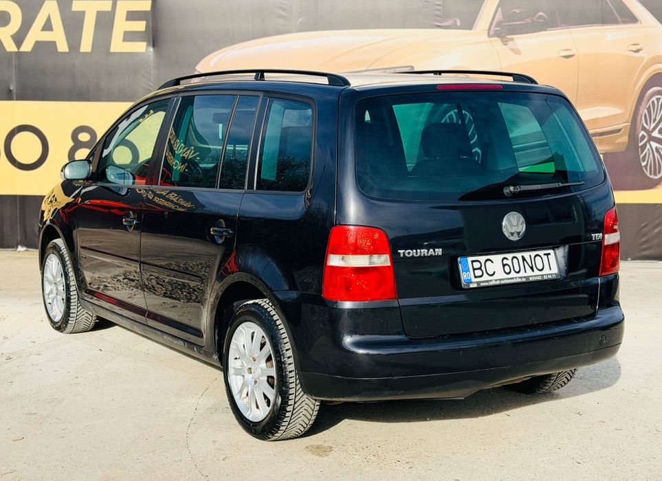 VW Touran, 1.9 TDI, 2006, 267.000 km, RATE CU BULETINUL,  AVANS 0