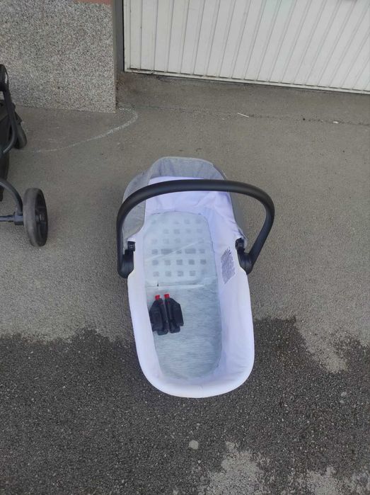 Cam Бебешка количка 3 в 1 Taski Sport сив