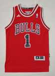 Adidas NBA Chicago Bulls #1 Rose Jersey потник ръст 137-147см Адидас