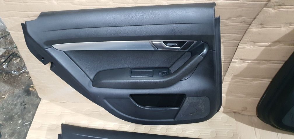 Fete usi piele audi a6 c6 2004 - 2011