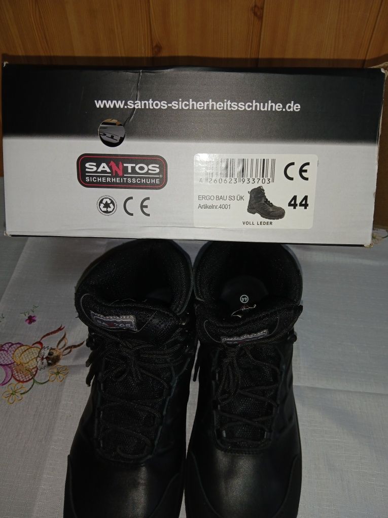Vand bocanci protectie bot otel SANTOS  marimea 44 lucru pe santier