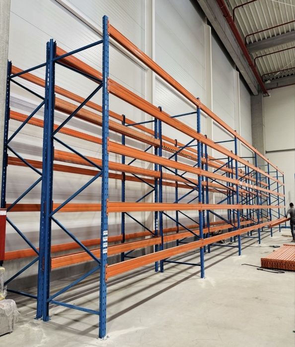 Rafturi metalice depozitare paleti 433