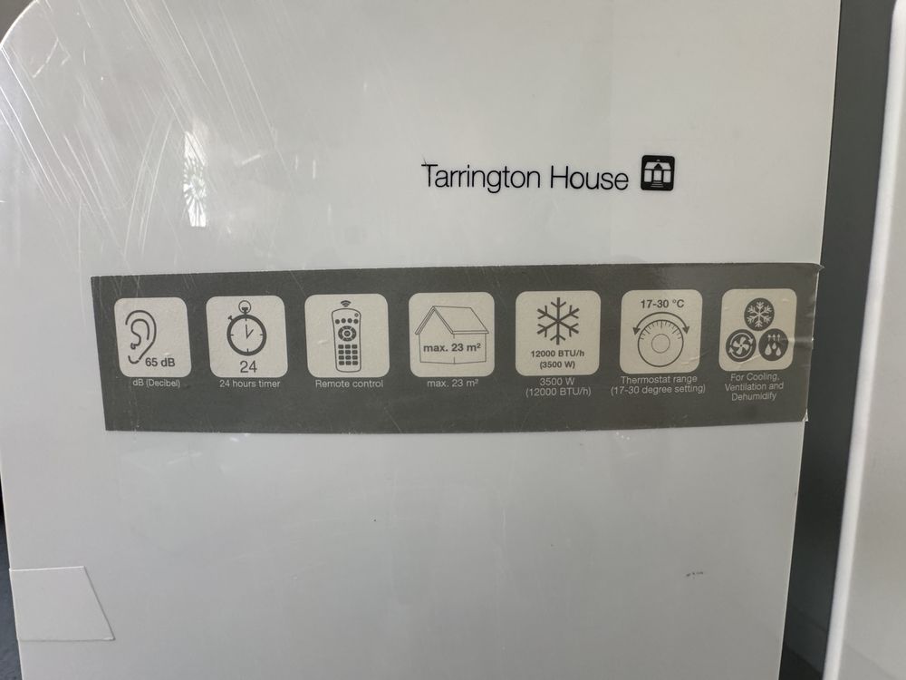 Aer Conditionat portabil Tarrington House, 12000 BTU-4 moduri de lucru