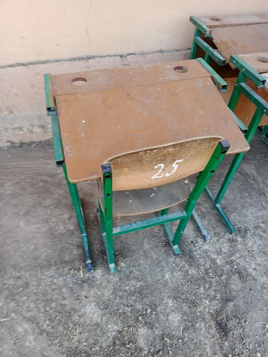 Bir kishilik dars parta stul