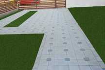 Producator - dale pentru pavaje - pavele model 30x30 patinat montaj