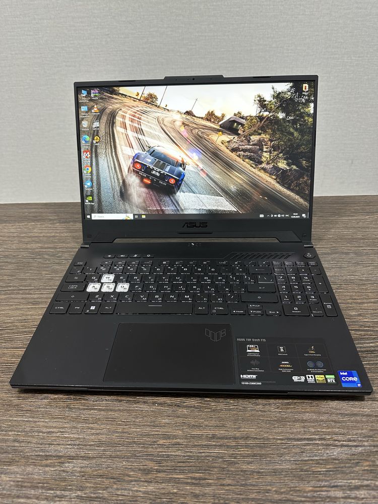 мощный 16-ядерный i7 Asus TUF Dash F15, для графики и игр