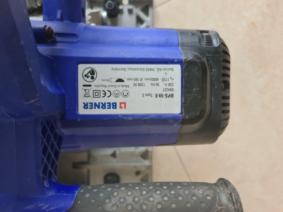 Berner BSP 59E - circular cu plonjare