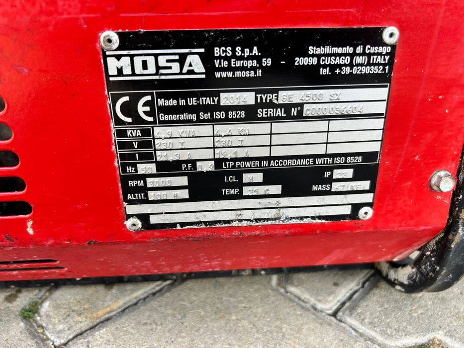 Generator curent pe benzina