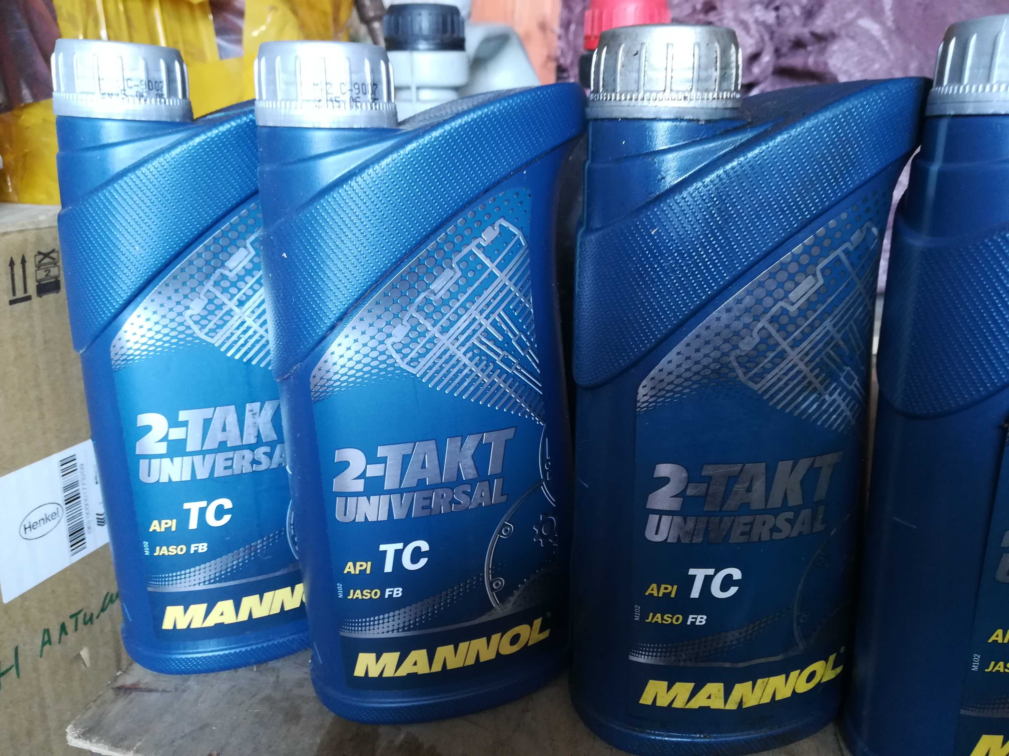 масло Mannol 2-Тakt universal.1литр