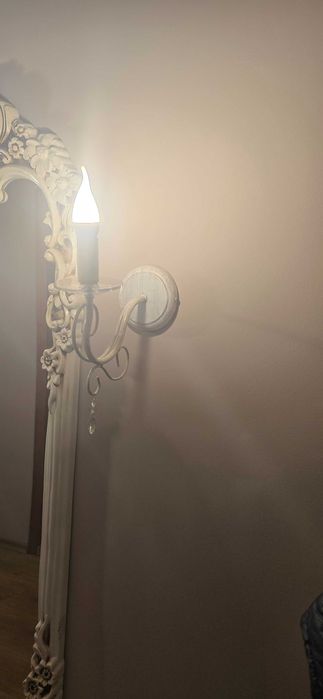 стенни лампи тип свещ 2бр.