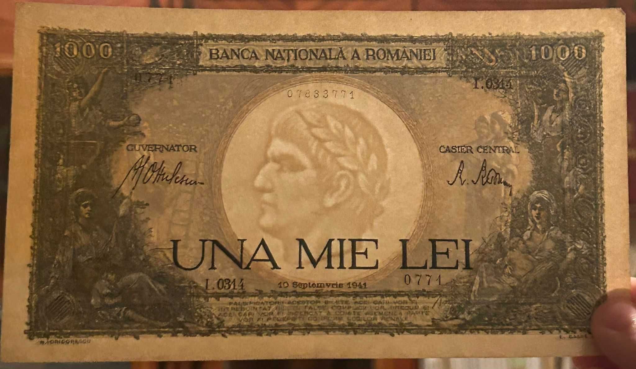 Bancnotă România 1000 Lei 1941