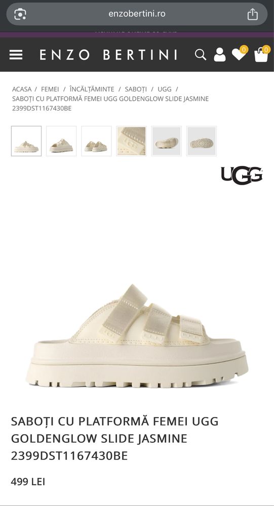 Papuci UGG dama NOI