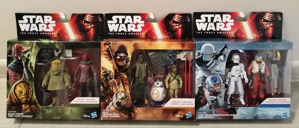 7 figurine Star Wars The Force Awakens