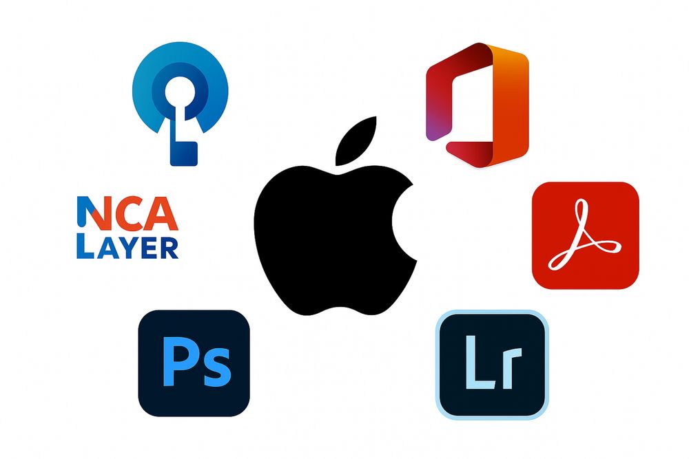 Устанока NCAlayer, MOffice, Autodesk на MacOS
