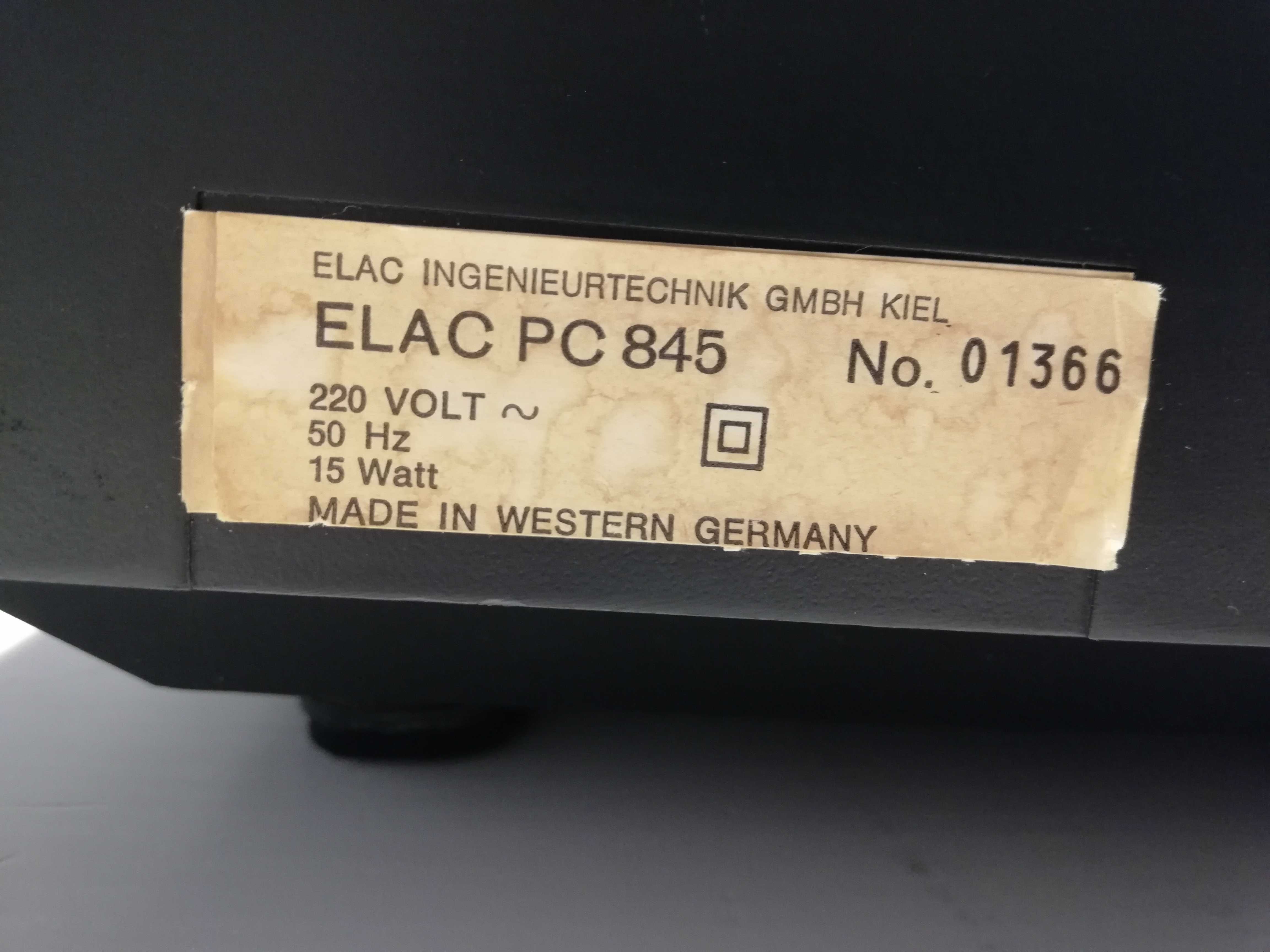 Pick-up ELAC model PC845 - Vintage/Impecabil/made in RFG