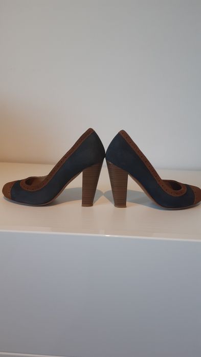 Pantofi piele întoarsă Stradivarius / mar 37