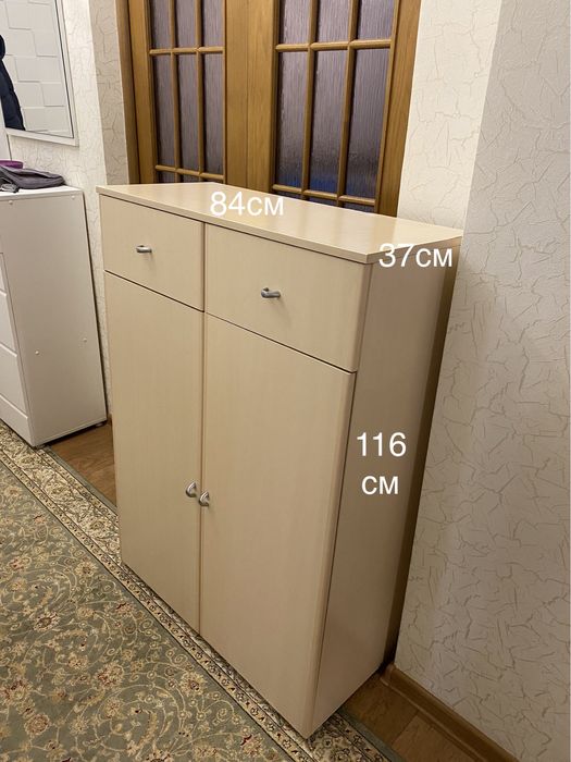 Обувной шкаф напольный материал МДФ