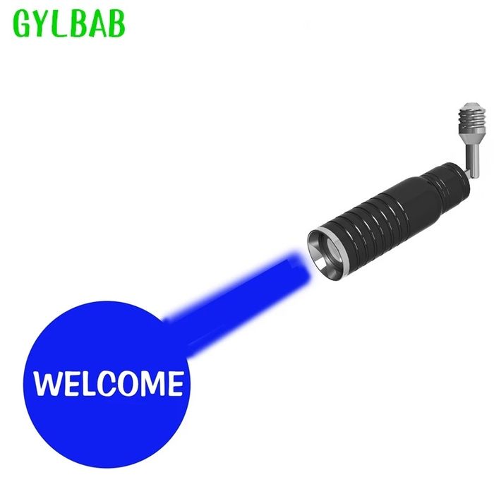 Лазерная лампа с логотипом