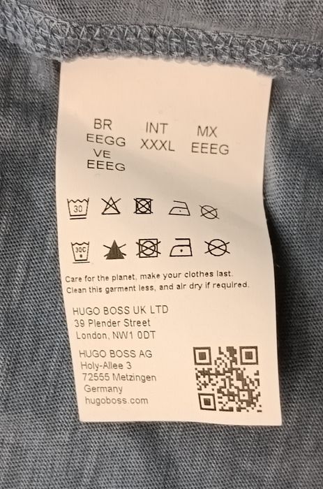 Hugo Boss Tegood Tee оригинална тениска 2XL памучна фланелка