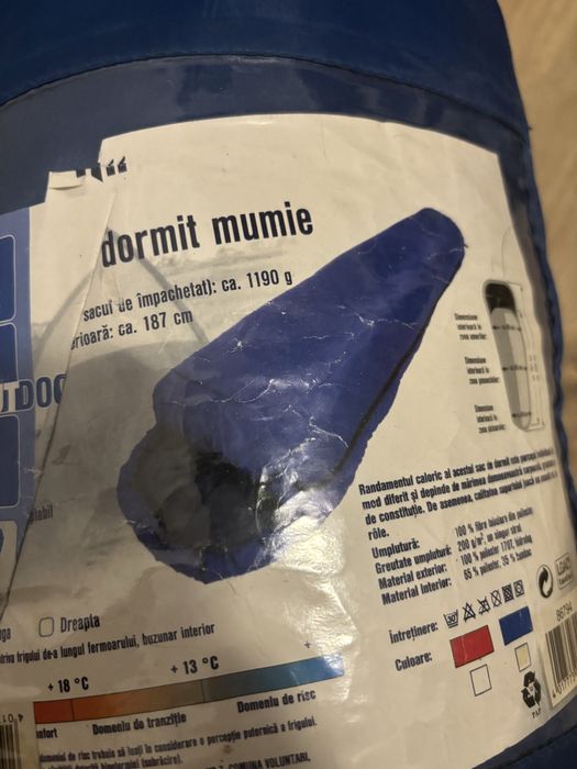 Sac de dormit cu husa