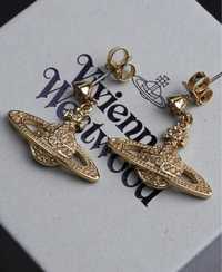 Vivienne Westwood gold earrings