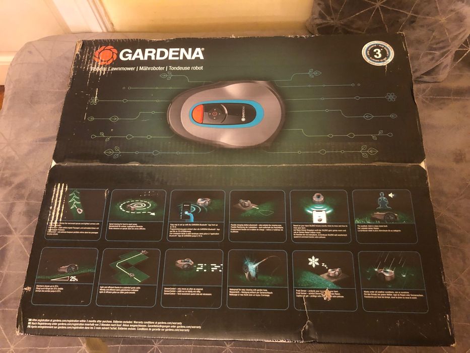Robot tuns iarba gazon Gardena Sileno Minimo 450 Bluetooth Nou sigilat