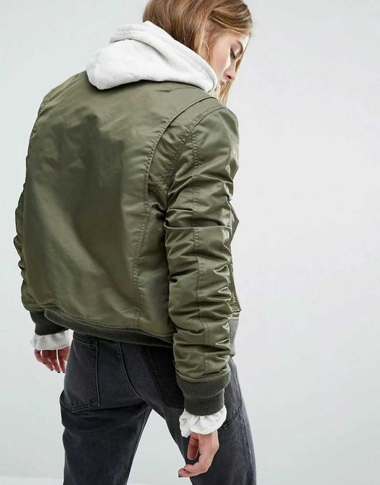 Schott NYC Womens Bomber Jacket - дамско бомбър яке - р.S-M