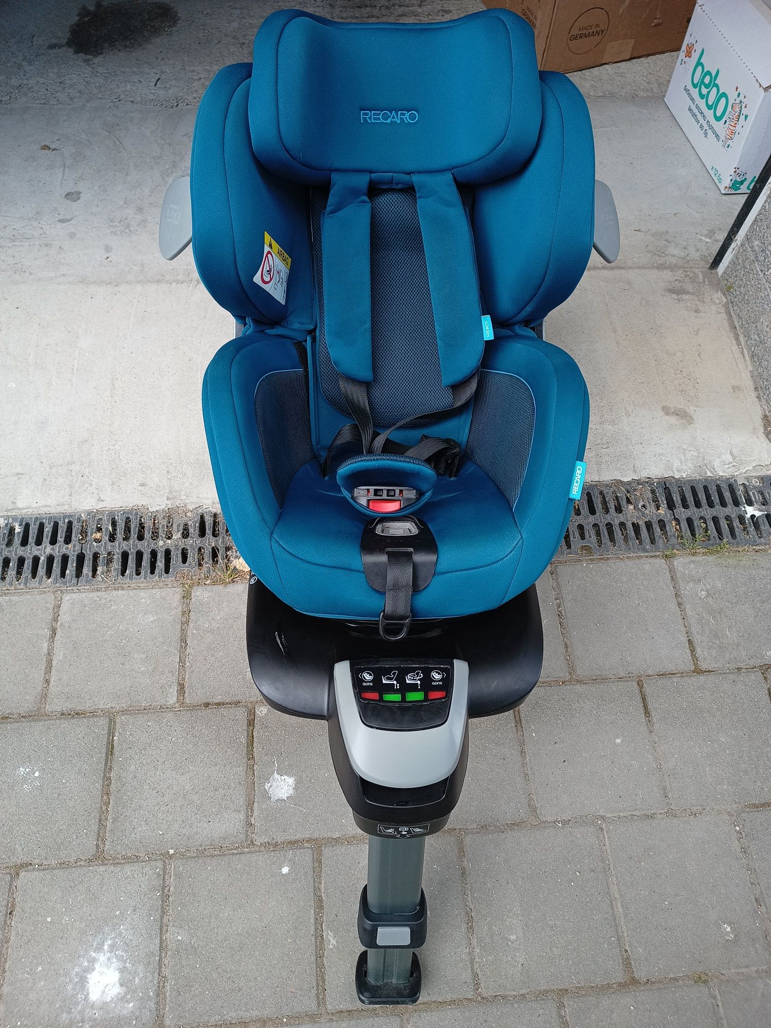 Столче за кола Recaro - Salia, i-Size, 40-105 cm, Teal green