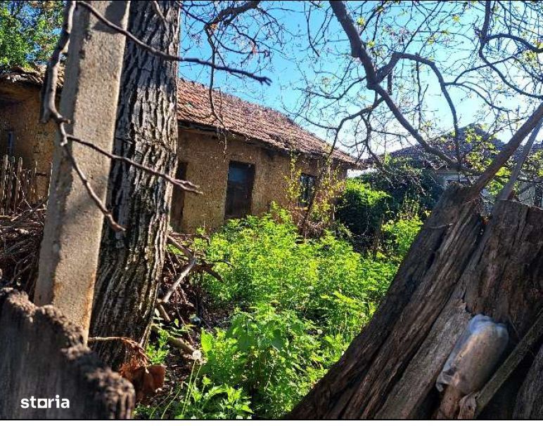 Cota de 1/2 din casa si teren- sat Poroinița, Comuna Rogova, Jud Mehed