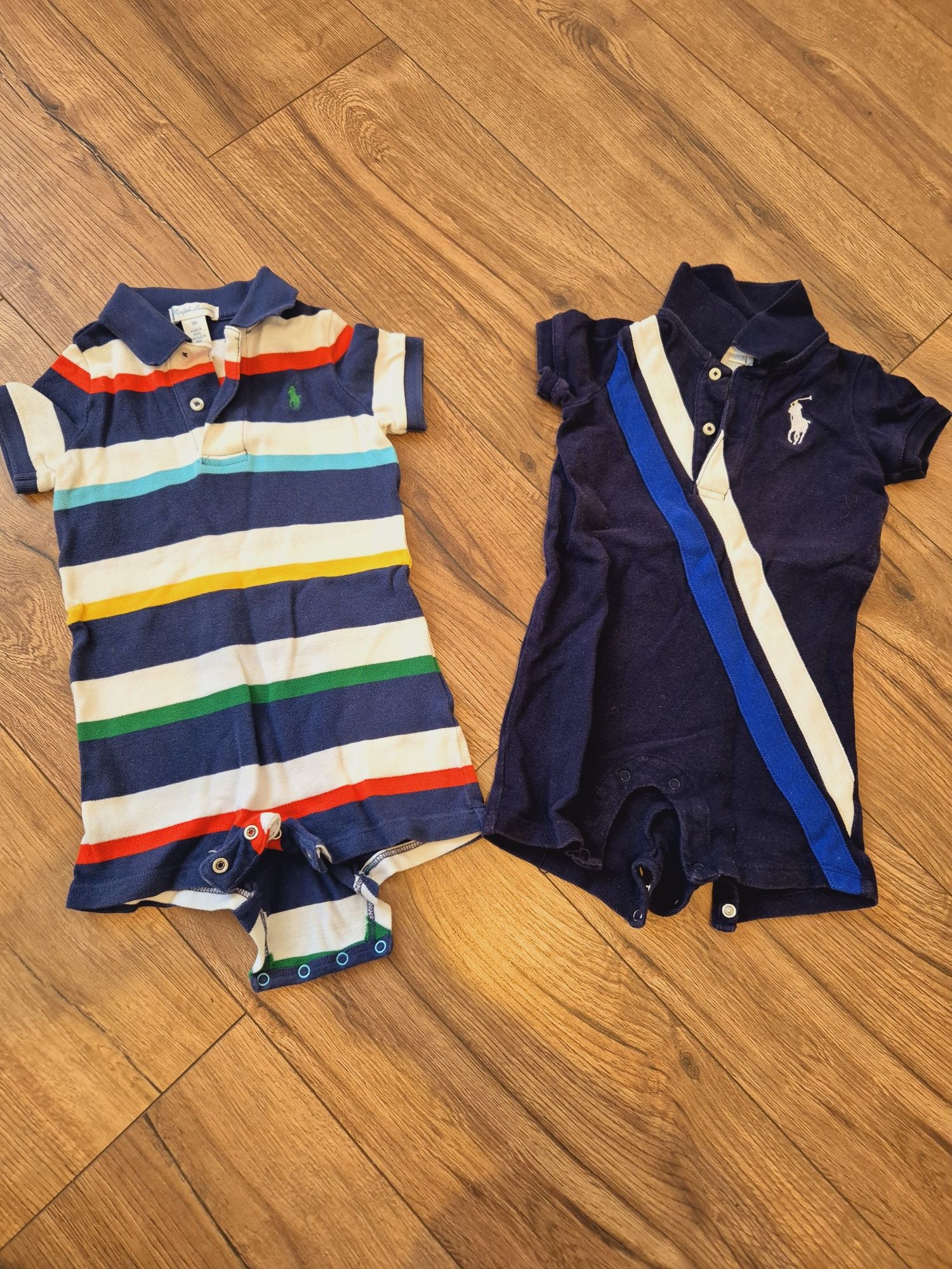 2 salopete marca Ralph lauren mărimea 9 luni!