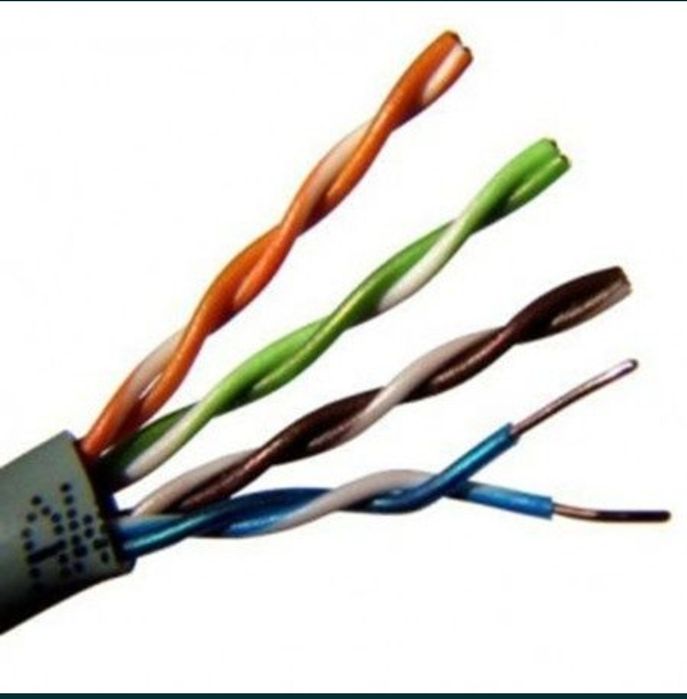 Кабель utp и ftp чистая медь 8 жил