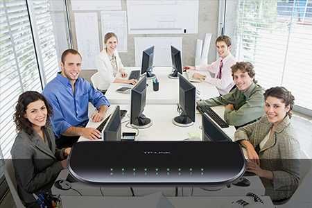 Tp-link/Mercusys  SG1008D 8 порт HUB switch