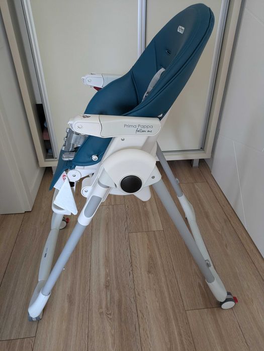 scaun inalt de masa brand peg - perego, marca prima pappa follow me